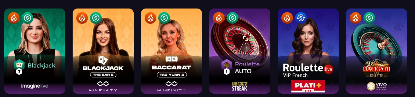 WinSpirit Live-Casino